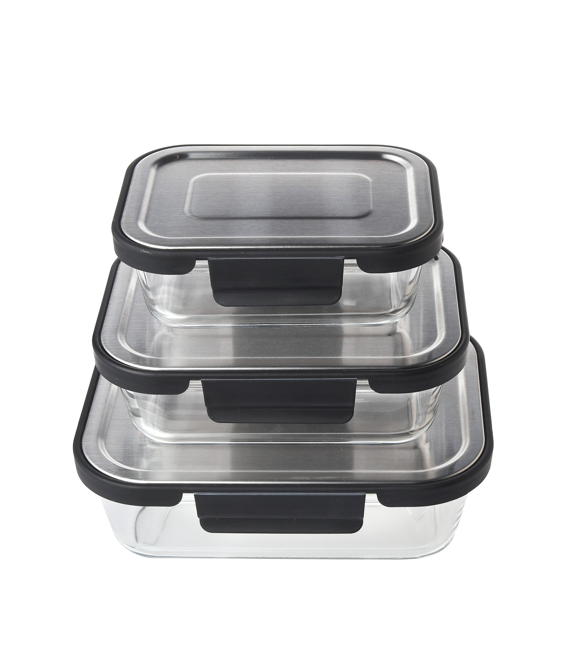 Divided Glass Container with Green Lid - Eco-Friendly, Airtight, Versatile Food  Storage Solution