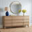 Brunelle 71" Wide 3-Drawer Sideboard, Natural