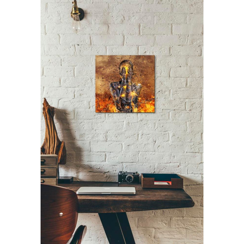 «Through Ashas Rise» par Mario Sanchez Nevado, art mural sur toile, H 12 po x l 12 po x P 0,75 po