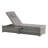 Two Pieces Outdoor Chaise Lounges With Cushion And Adjustable Backrest, Modern Patio Chaise Lounge-762473979
