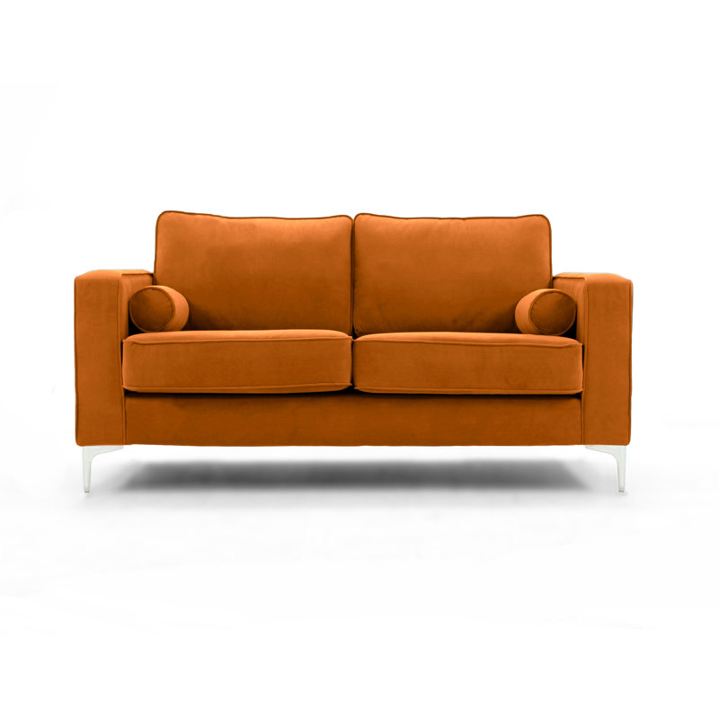 Georgio 2 Seater Sofa, 2, Burnt Orange