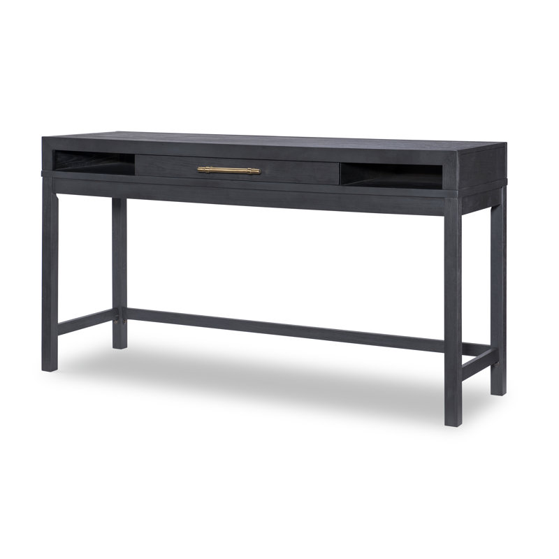 Appleton 66'' Console Table, Charred Oak