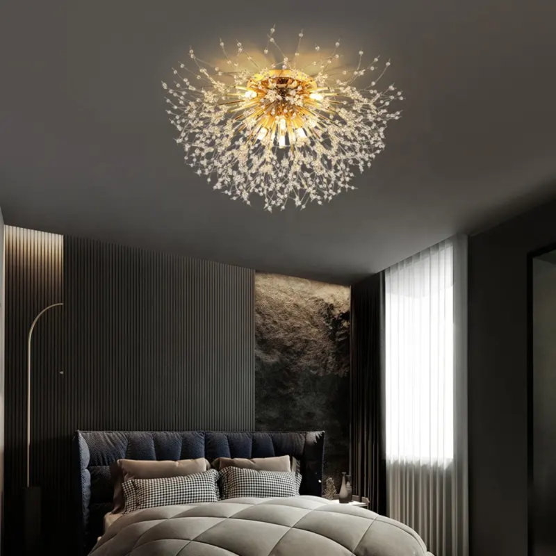 6 Fireworks Sputnik Ceiling Lights