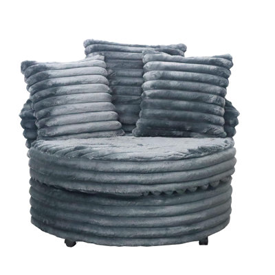 Gus Upholstered Barrel Chair