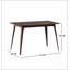 Table de salle à manger rectangulaire 1 pièce sans chaise