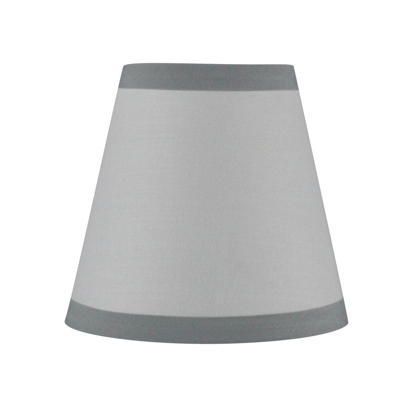 4.5 in. H Cotton Empire Candelabra Shade