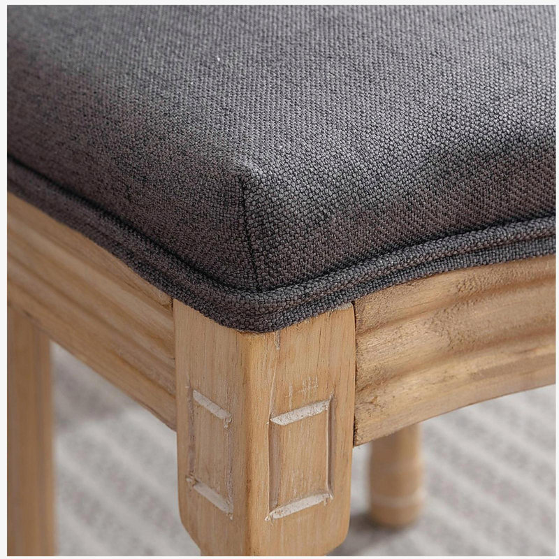 Chaise de salle à manger A&A Furniture, Gris