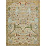 Hamilton hand-tufted New Zealand Wool Navy/Multi Area Rug