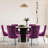 High-end Tufted Velvet Upholstered Nailhead Dining Chair-1240169706-1240169723
