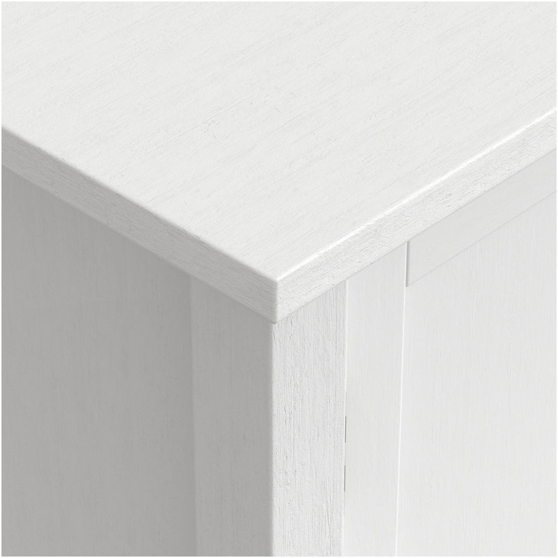 Redmond - Low Storage Cabinet - White, White