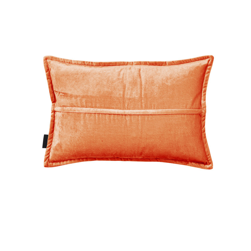 Nalle Rectangular Throw Pillow Cover, Coral