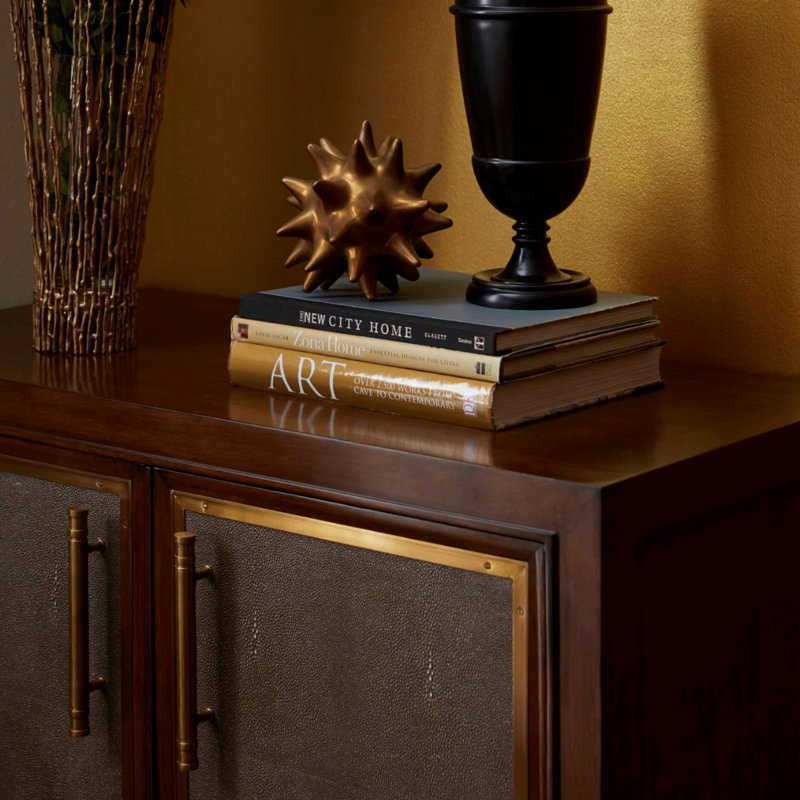 Edouard Solid Wood Accent Cabinet