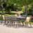 Agawam 6 - Person Patio Dining Set Umbrella Hole Included Rectangular Table