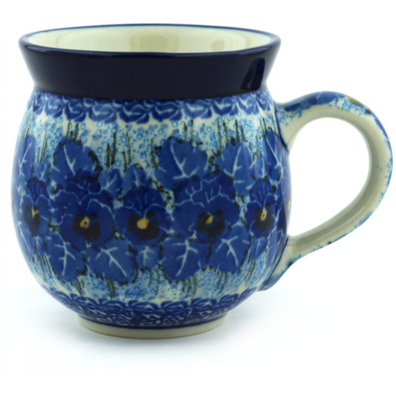Grande tasse à bulles en grès 8 oz - French Winter, 12