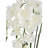 65cm Faux Flowering Plant in Ceramic Pot