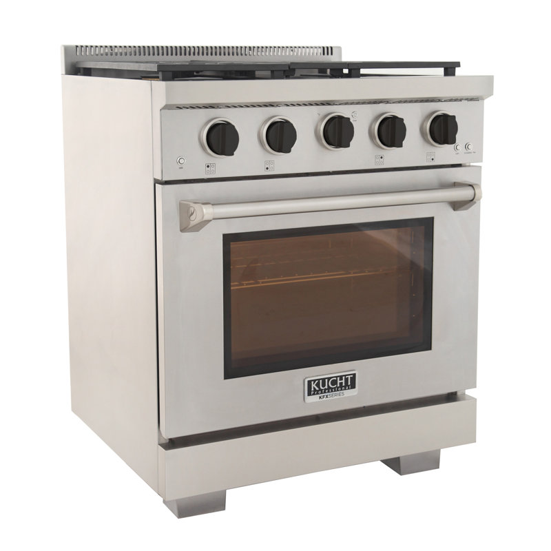Kucht 30'' W Freestanding Range, Natural Gas