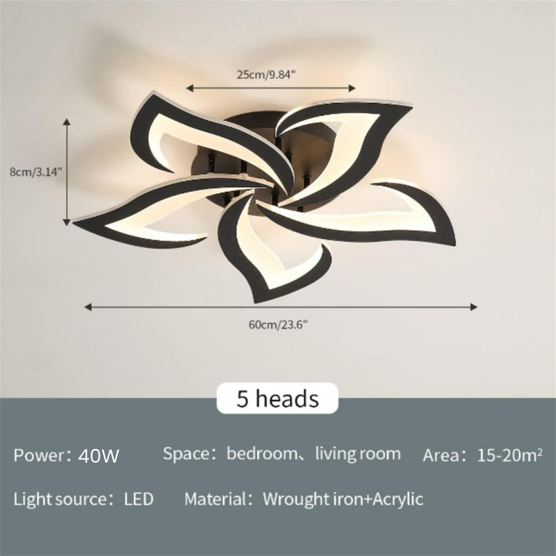Dabin Semi Flush Mount