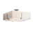 Exos Square Large Double Shade Semi Flush Mount-72070625-71819022