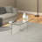 Chamaine Glass Top Coffee Table