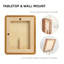 Cadre de table de coin rond en bois massif-115146411-115146406