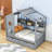 Alakai 2 Drawers Wood Platform Bed with Shelves-2054064287-2054064258