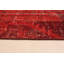 Tapis de bois one-of-kind à la main-noué la 1990 kosak rouge foncé 5 pi 9 po x 9 pi en laine Brigette