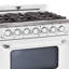 Classic Retro 36" 6-Burner 5.2 cu. ft. Freestanding Gas Range with Convection Oven-84993999