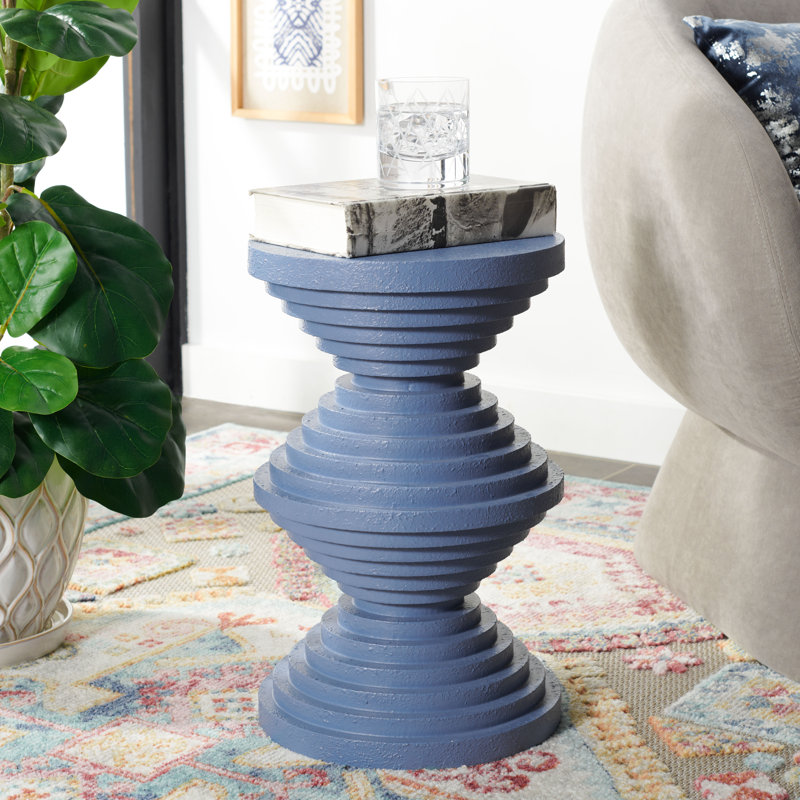 Retford End Table, Blue