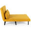 Nari 125.5Cm Linen Armless Sofa Bed-535070733