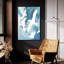  «Soaring Flock 1» par Annie Warren, art mural en verre acrylique, 24 po x 36 po