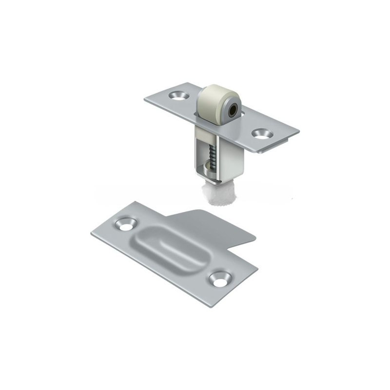 Deltana RCA336U26D Roller Catch; Brushed Chrome Finish, Brushed Chrome