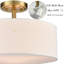Plafonnier semi-encastré 3 lumières-1458752901