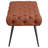 Galiano Rust Upholstered Tufted Bench-1202093415