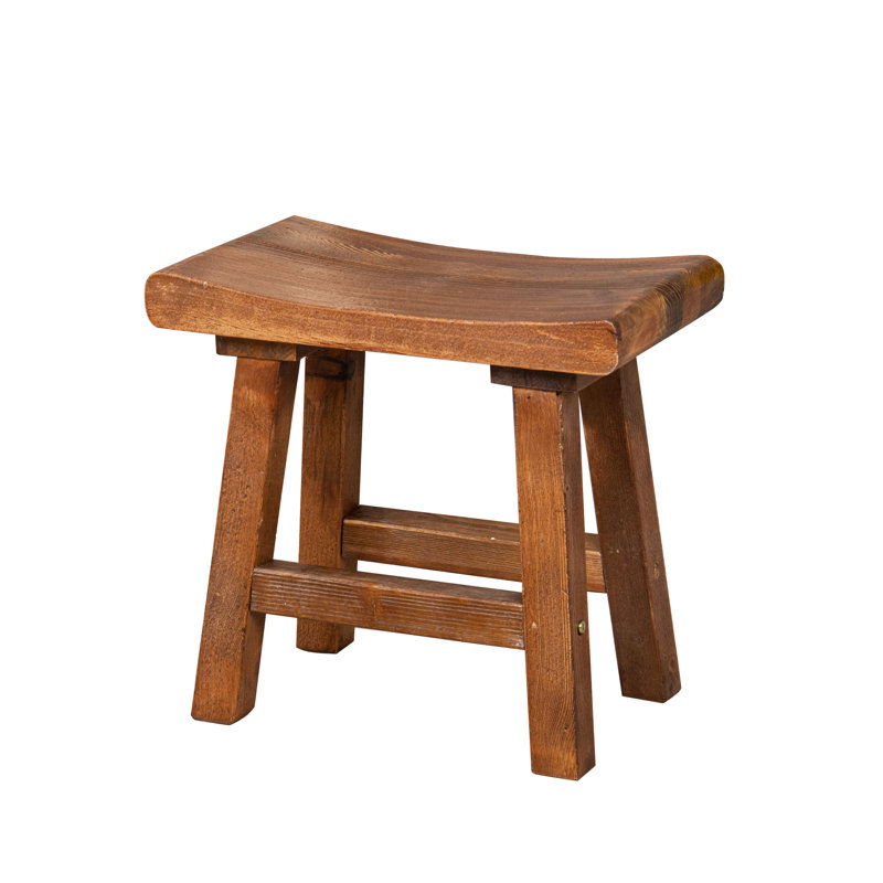 Withernsea Solid Wood Accent Stool