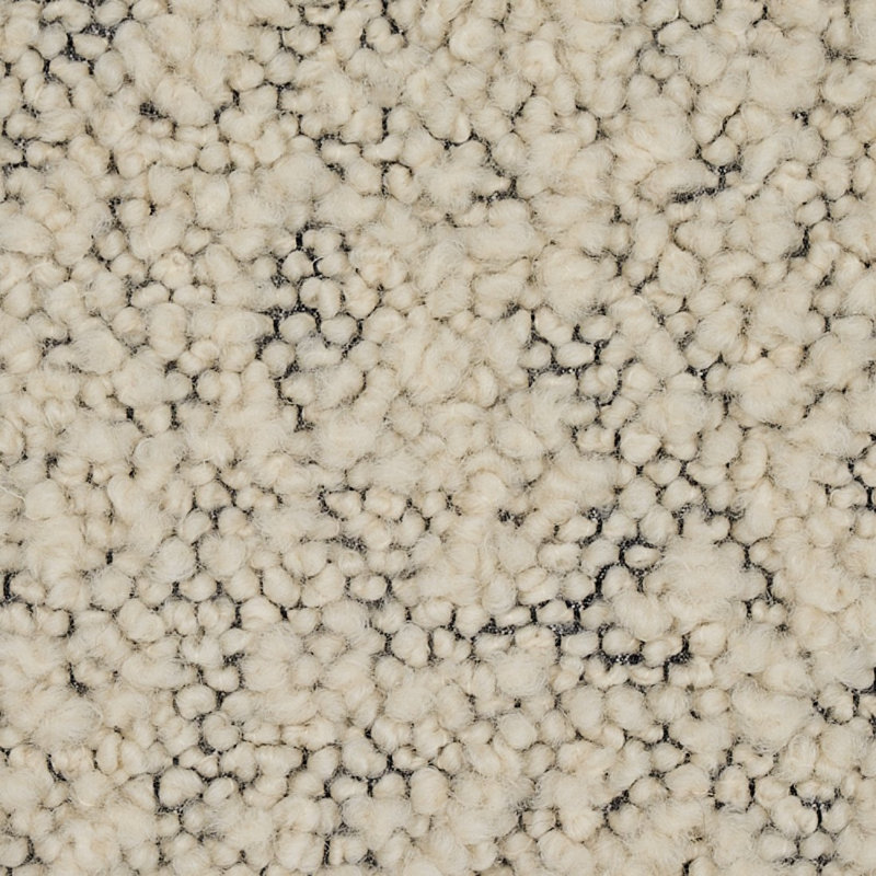 Schumacher x Patterson Flynn Margarete Bouclé Fabric, Ivory
