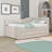3 Drawers Upholstered Daybed with Twin Trundle-307588553-307588555