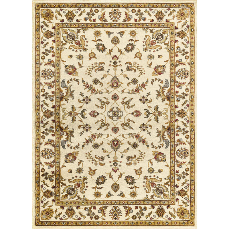 Tapis crème 5 pi 3 po x 7 pi 3 po crème, 5 pi 3 po x 7 pi 3 po