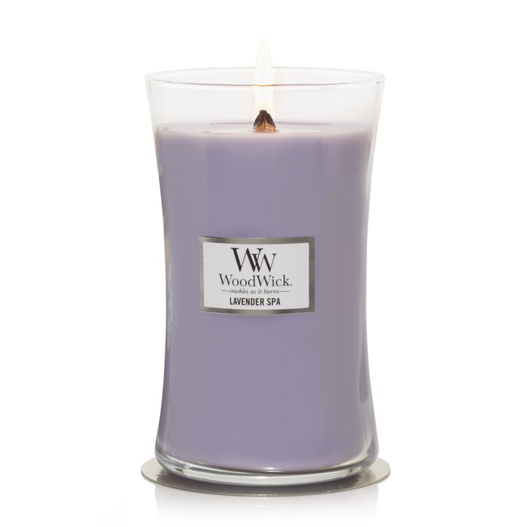 Lavender Spa WoodWick® Medium Hourglass Candle - Medium Hourglass