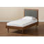 Lit plateforme capitonné simple Chartrand-116339299