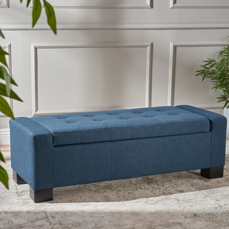 Tissu moderne avec motif gaufré et espace de rangement confortable à texture abondante - bleu marine, Marine