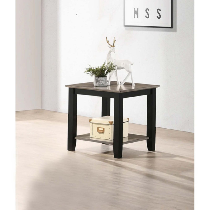 Table de bout avec rangement Rocus