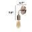 Metal Body Flush Mount Wall Sconce-106860943