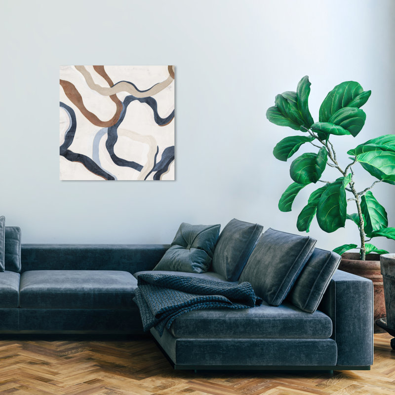 «Ernaldus Paths Of Life IV on Canvas» par Wynwood Studio, reproduction, L 30 po x H 30 po