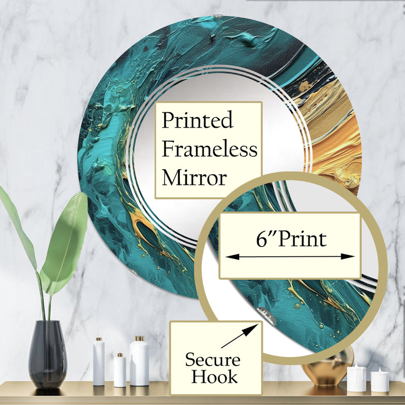 Miroir Bluffstone, 32 po x 32 po