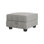 Repose-pieds standard carré avec rangement de 25,6 po de largeur