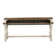  Hexham Console Table and 3 Upholstered Stools Set