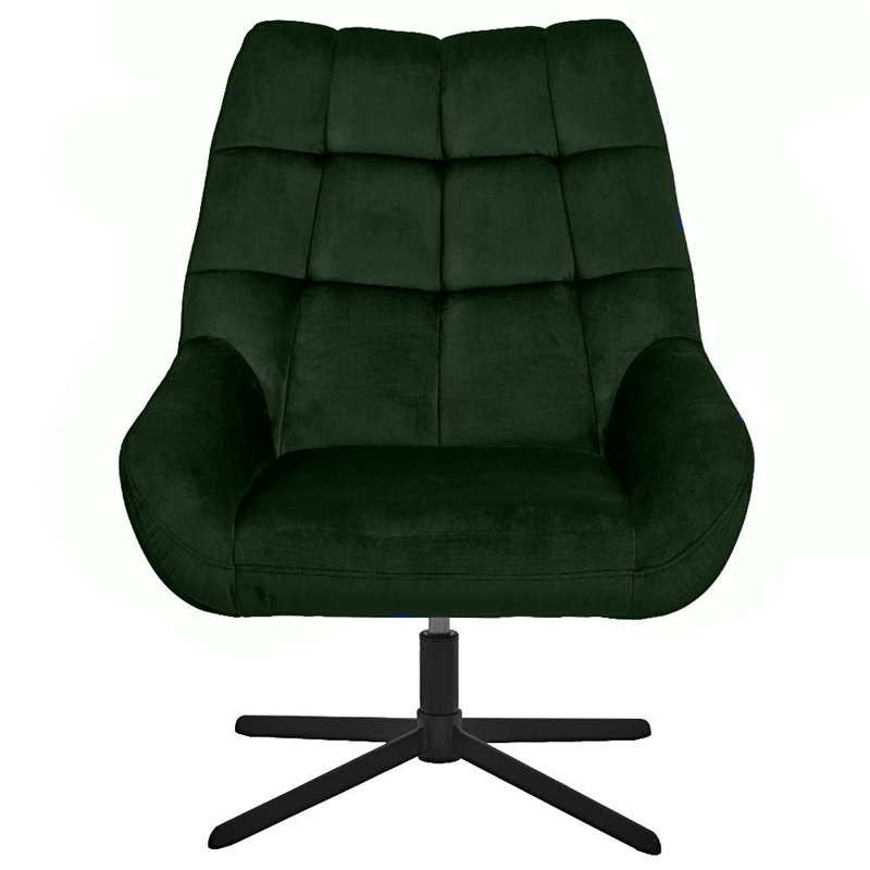 Tahoka Velvet Swivel Accent Chair