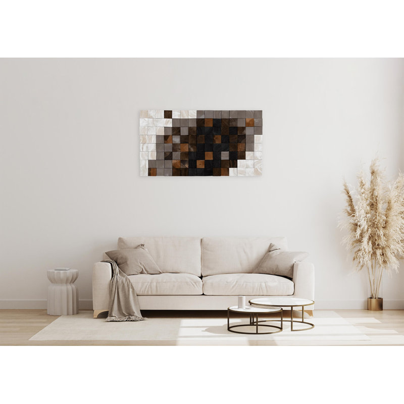 Colors of Elegance print on wood