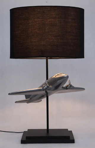 Bertnic Airplane Lamp Statue