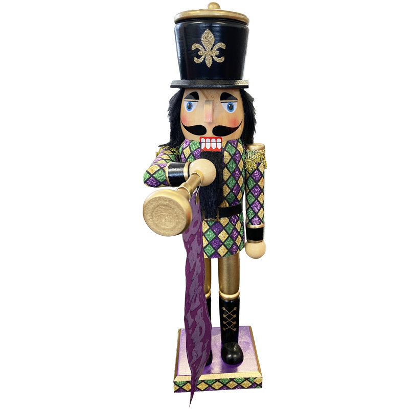 Casse-noisette 14 "Mardi Gras Bugler